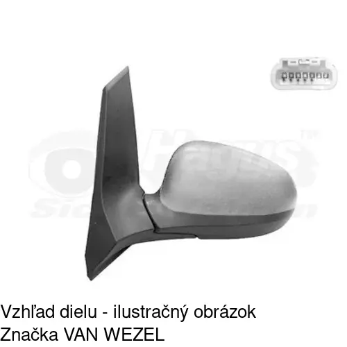 Vonkajšie zrkadlo 3233515M /POLCAR/ - obr. 5