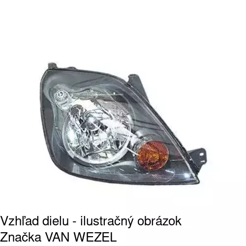 Hlavný reflektor 323710-U /POLCAR/ - obr. 5