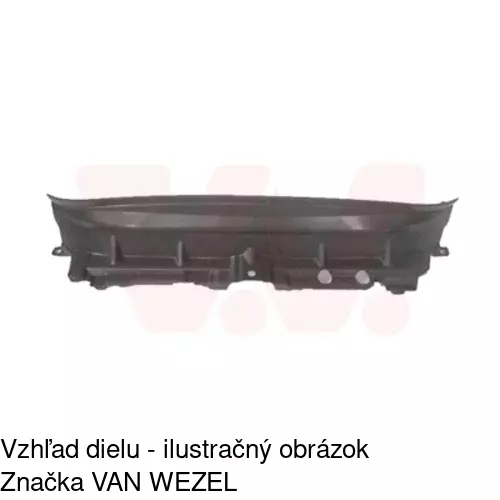 Maskovací rám predného čela 323804-8 /POLCAR/ - obr. 2