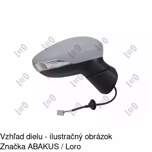 Vonkajšie zrkadlo 3238524M /POLCAR/ - obr. 1