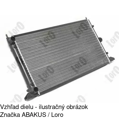 Chladiče vody 324008-1 /POLCAR/ - obr. 1