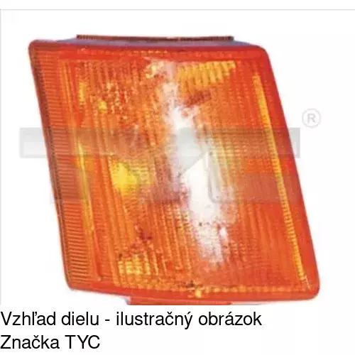Predná smerovka POLCAR 324420-E