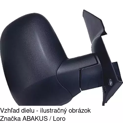 Vonkajšie zrkadlo 324651-E /POLCAR/ - obr. 3