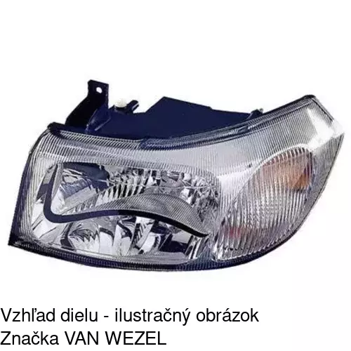 Hlavný reflektor 3247094E /POLCAR/ - obr. 5
