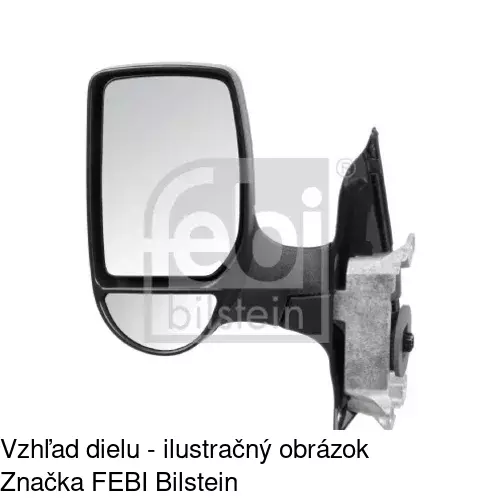 Vonkajšie zrkadlo 3247514E /POLCAR/ - obr. 3