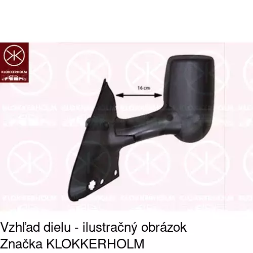 Vonkajšie zrkadlo 3247514E /POLCAR/ - obr. 4