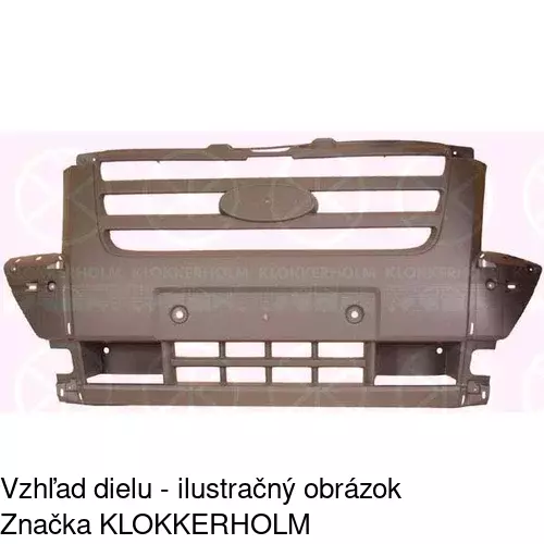 Predný nárazník POLCAR 324807-2