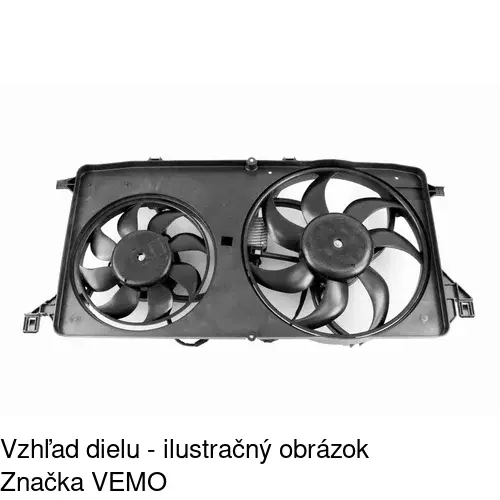Ventilátory chladičov 324823W1 /POLCAR/ - obr. 1