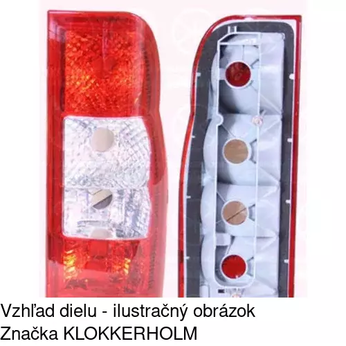Zadné svetlo POLCAR 3248871E