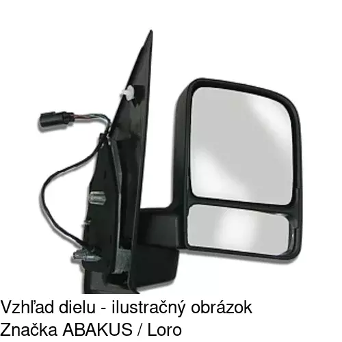 Vonkajšie zrkadlo 3256514M /POLCAR/ - obr. 1