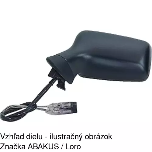 Vonkajšie zrkadlo 3256521M /POLCAR/ - obr. 4