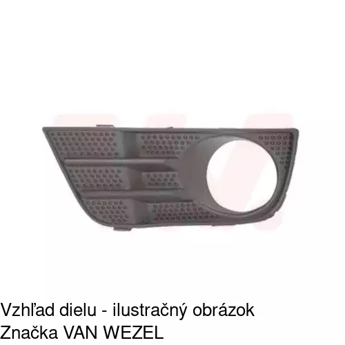 Kryt v nárazníku 325727-3 /POLCAR/ - obr. 1