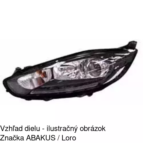 Hlavný reflektor 32B1101E /POLCAR/ - obr. 4