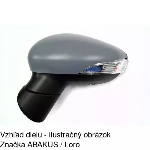 Vonkajšie zrkadlo 32B1514M /POLCAR/ - obr. 4