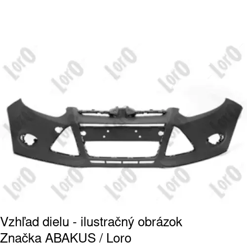 Predný nárazník 32C107 /POLCAR/ - obr. 2