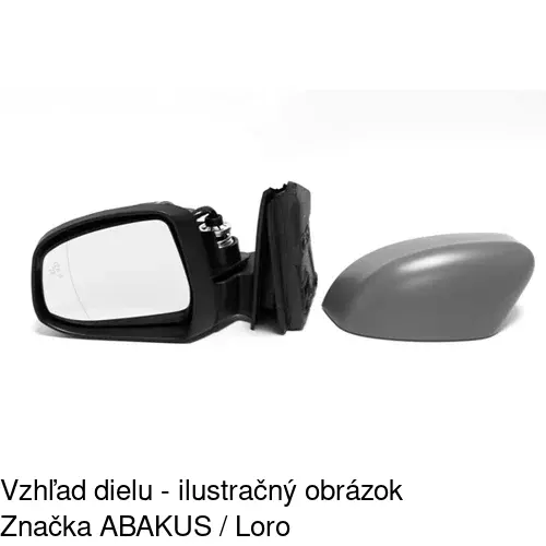 Vonkajšie zrkadlo 32C1518M /POLCAR/ - obr. 1