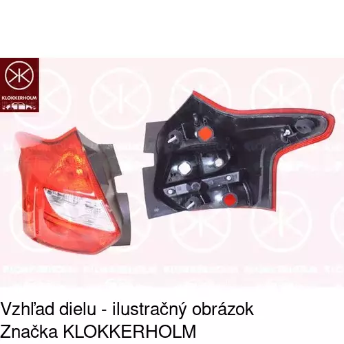 Zadné svetlo 32C187-T /POLCAR/ - obr. 1