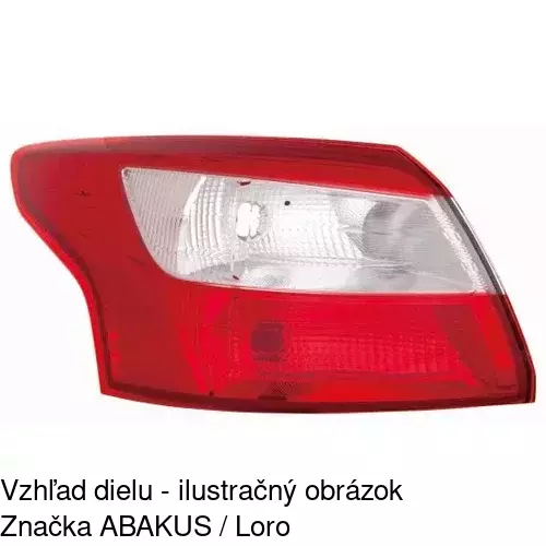 Zadné svetlo 32C1872T /POLCAR/ - obr. 3