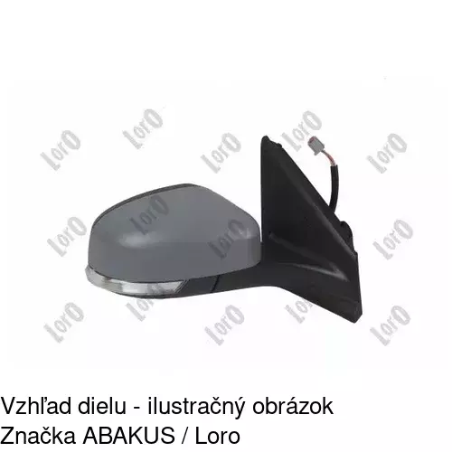 Vonkajšie zrkadlo 32D1525E /POLCAR/ - obr. 2