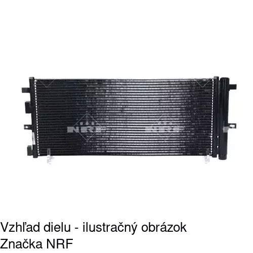 Chladiče klimatizácie 32D2K8C2 /POLCAR/ - obr. 1