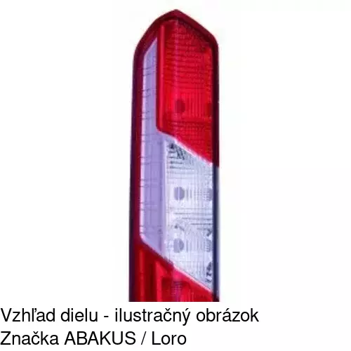 Zadné svetlo 32N287-E /POLCAR/ - obr. 3
