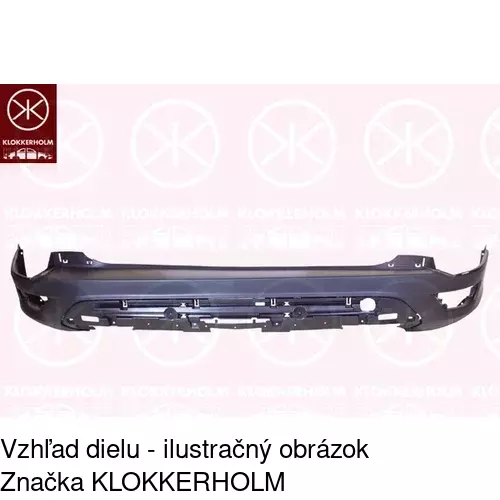 Zadný nárazník POLCAR 32X196