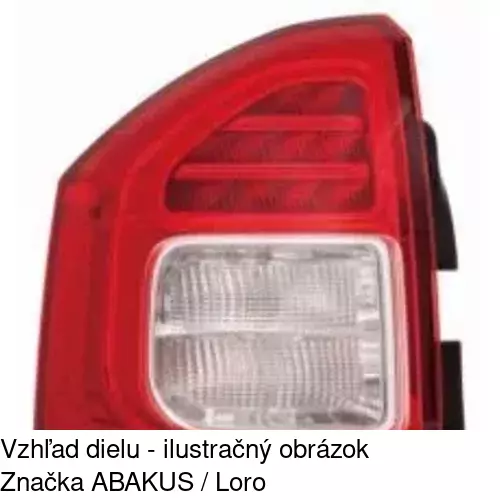 Zadné svetlo POLCAR 34X188-0