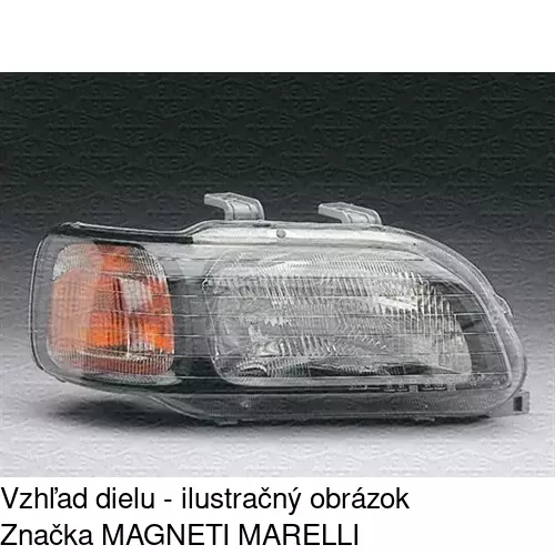 Hlavný reflektor 3809101C /POLCAR/ - obr. 1