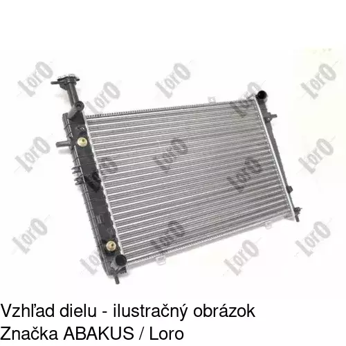 Chladiče vody 381808-5 /POLCAR/ - obr. 3