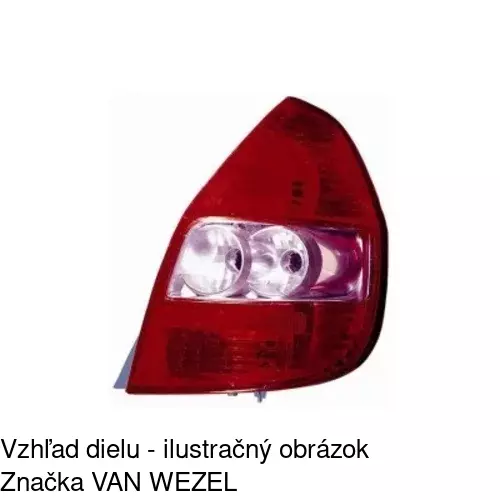 Zadné svetlo 383588-E /POLCAR/ - obr. 2