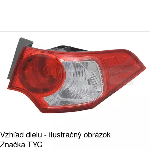 Zadné svetlo POLCAR 3836880E