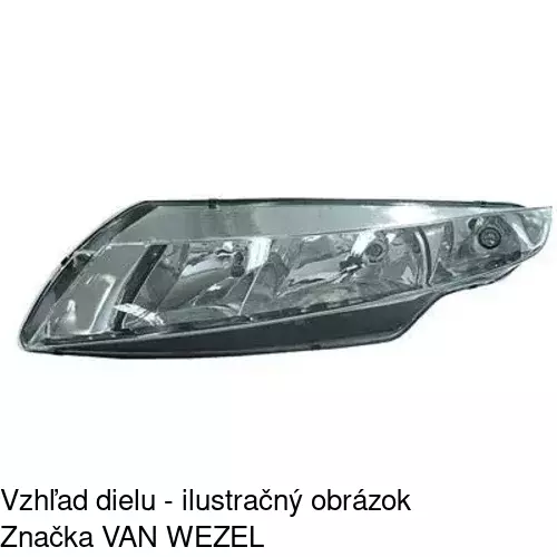 Hlavný reflektor 3845093E /POLCAR/ - obr. 4