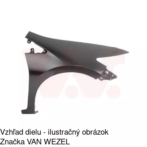 Predný blatník 385802 /POLCAR/