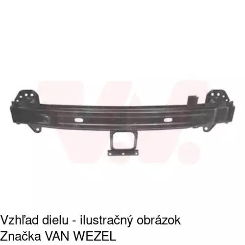Výstuha nárazníka 401707-3 /POLCAR/ - obr. 1