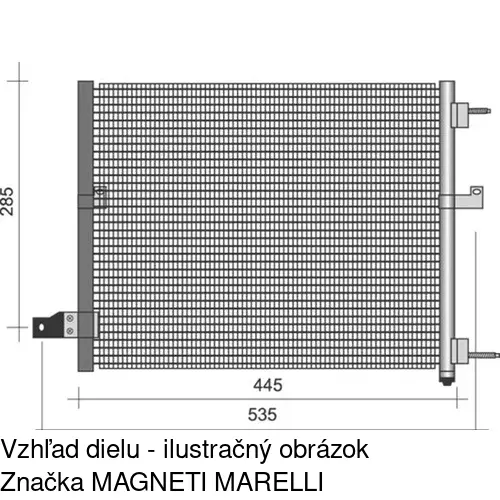 Chladiče klimatizácie POLCAR 4040K8C1