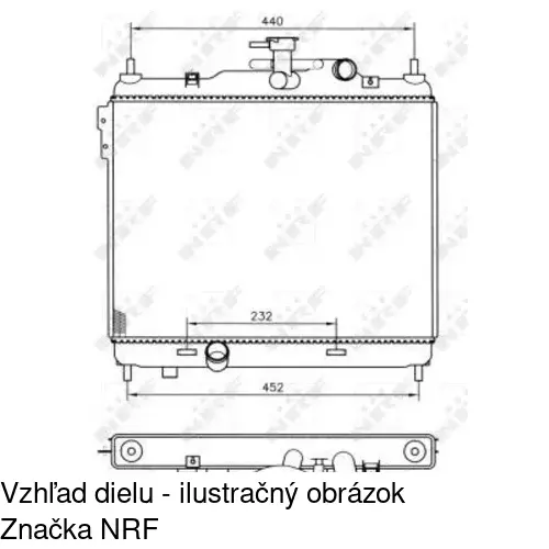 Chladiče vody POLCAR 4042085X