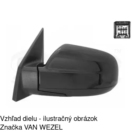 Vonkajšie zrkadlo 4047513S /POLCAR/ - obr. 1