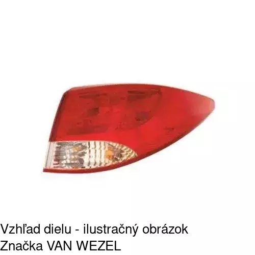 Zadné svetlo 404888-E /POLCAR/ - obr. 1