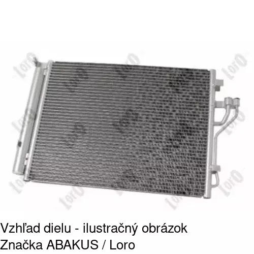 Chladiče klimatizácie 4048K83X /POLCAR/ - obr. 1