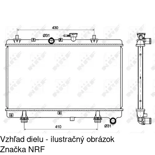 Chladiče vody POLCAR 4116082X