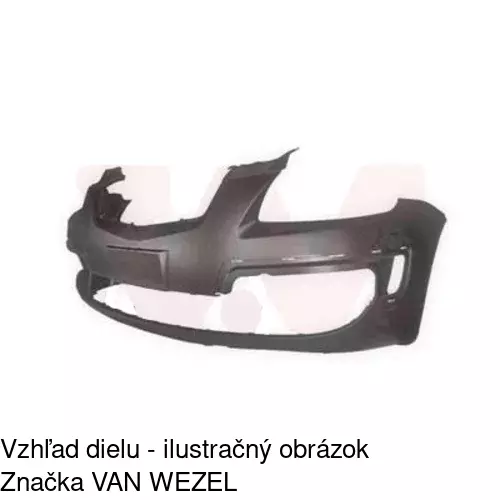 Predný nárazník 411707 /POLCAR/ - obr. 1
