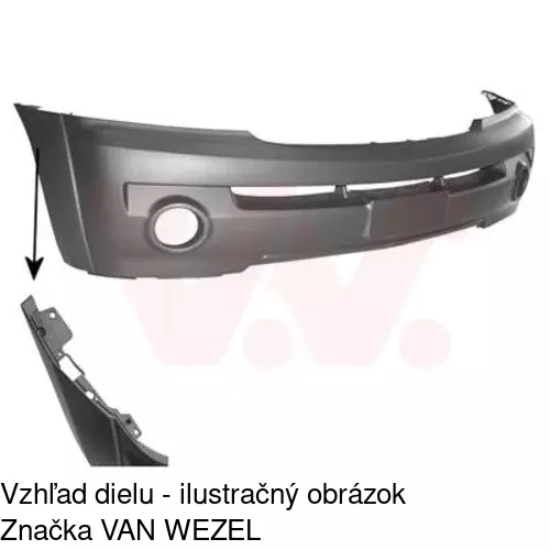 Predný nárazník 417007 /POLCAR/ - obr. 1
