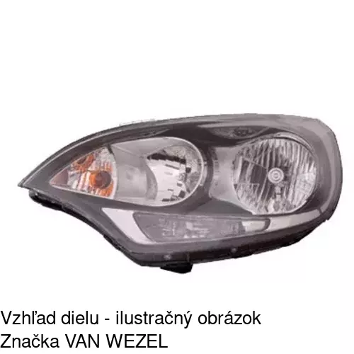 Hlavný reflektor 41B109-E /POLCAR/ - obr. 4