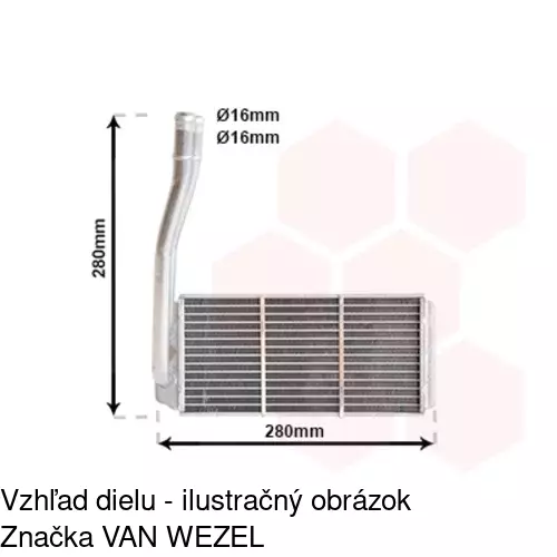 Radiátory 4310N8-1 /POLCAR/ - obr. 1