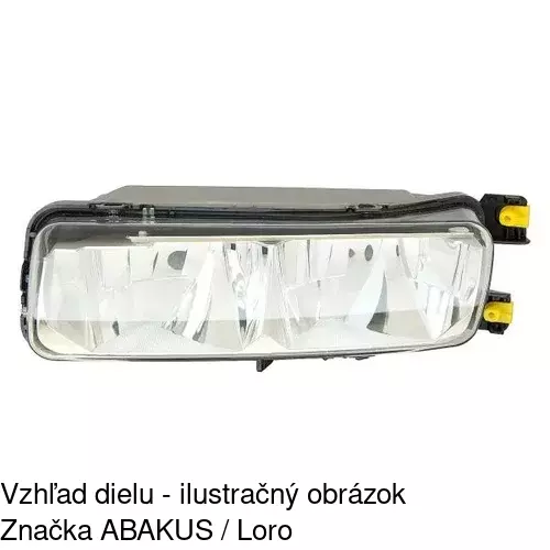 Hmlové svetlo - predné POLCAR 43K129-V