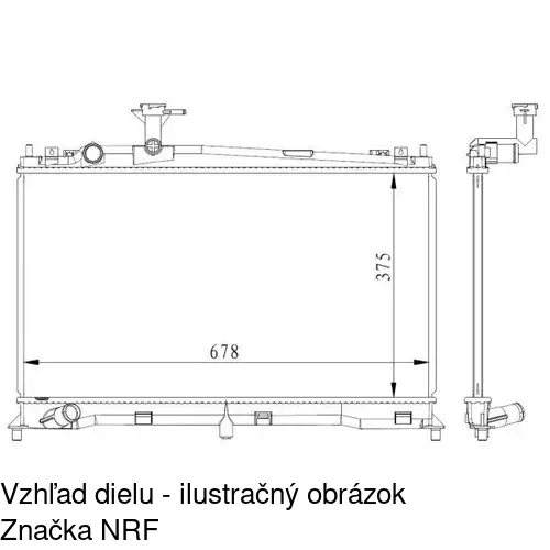 Chladiče vody 451908-1 /POLCAR/ - obr. 1