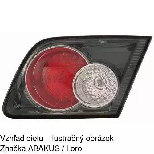 Zadné svetlo 4519884E /POLCAR/ - obr. 2