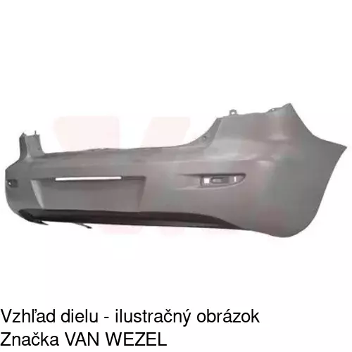 Zadný nárazník 454196 /POLCAR/ - obr. 1
