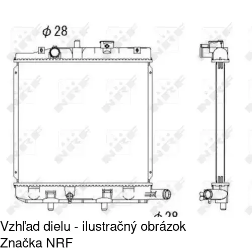 Chladiče vody POLCAR 457008-1