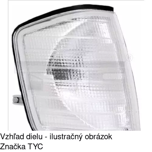 Predná smerovka POLCAR 500120-E